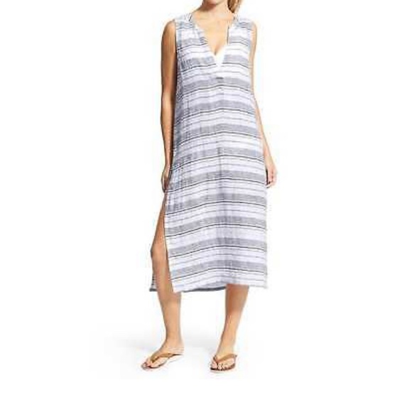 linen cover up dress